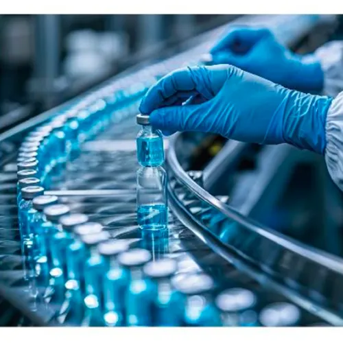 pharmaceutical liquid vial production line automation